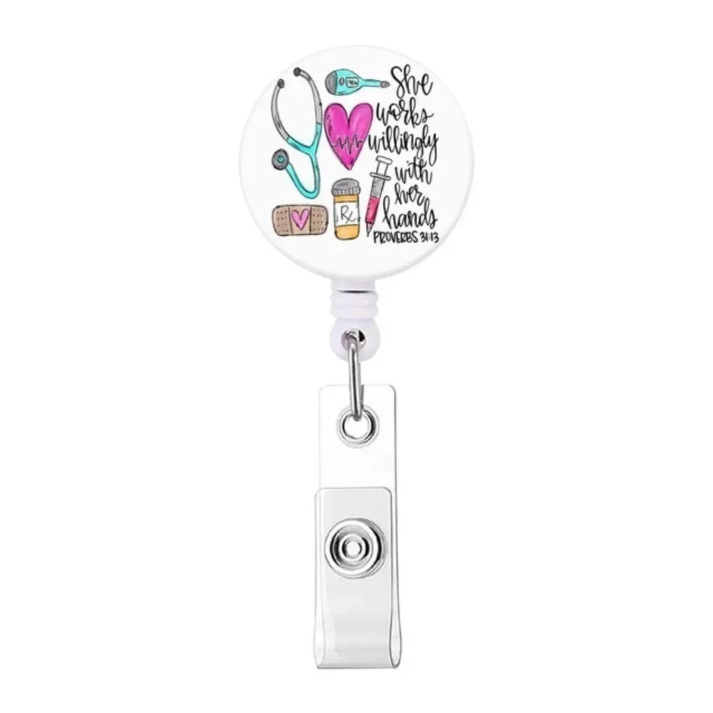 Funny RN Name Badge Reels
